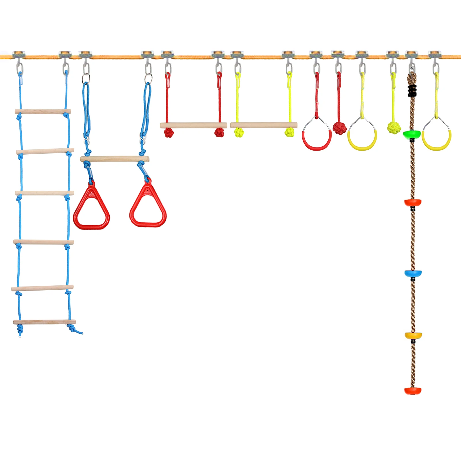 Swing Accessories Children Line Hanging Obstacle Course Kids