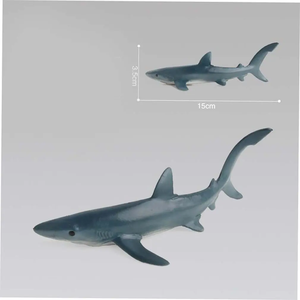 Имитационная синяя модель акулы научная и образовательная Когнитивная