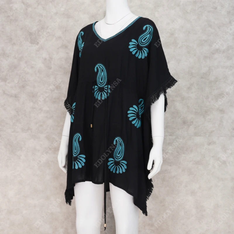 Пляжная накидка Пляжное Платье пляжный Халат 2021 на бикини летняя пляжная одежда