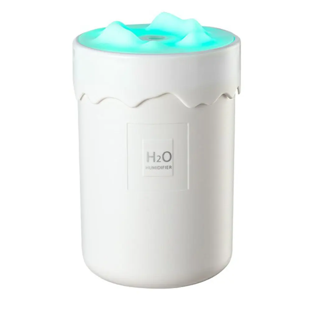 Ultrasonic USB Aroma Air Diffuser White Snow Mountain Humidifier Atomizing Portable Desk Practical | Дом и сад