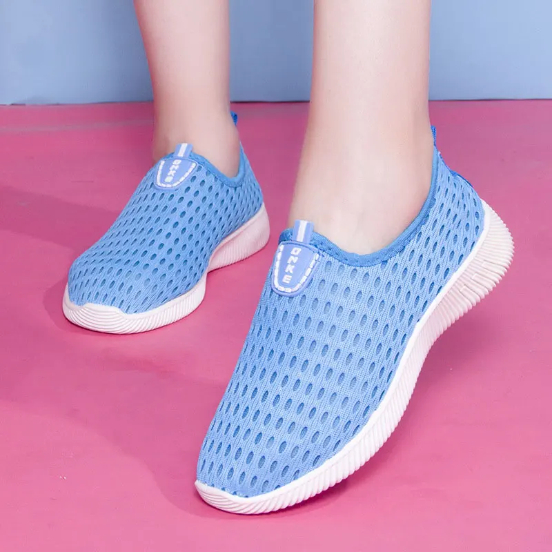 

Casual shoes woman 2022 slip-on sneakers women shoes Ladies shoes women sneakers fashion breathable mesh zapatos de mujer