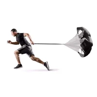 professional speed parachute agility training umbrella soccer resistance rope running chute for football basketball bodybuilding