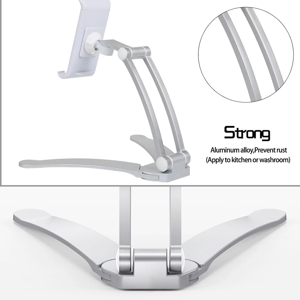 2 в 1 гибкий ленивый кронштейн выдвижной настольный/настенный держатель для
