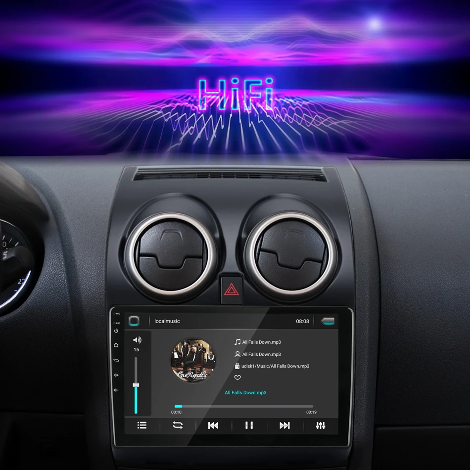 Vtopek android автомобильный Радио для Nissan Qashqai 2006 2007 2008 2009 2010 2011 2012 2013 автомобильный стерео 4G WI-FI gps навигации 1024*600