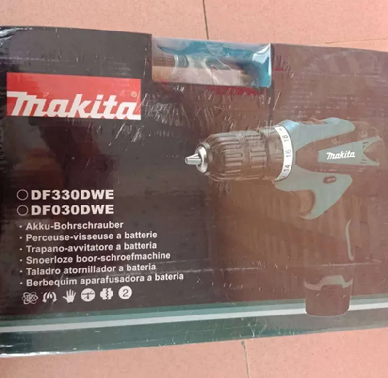 110 260 в MAKITA DF330DWE 12 беспроводной ударный драйвер|Электрические дрели| |