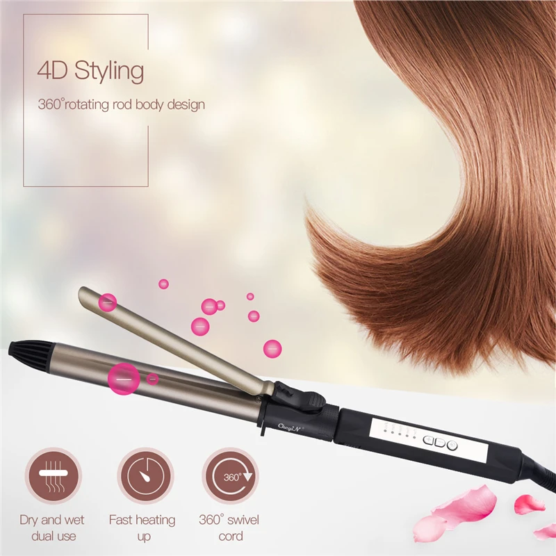 CkeyiN керамическая 25 мм электрическая плойка груша Flowercurl контроль температуры