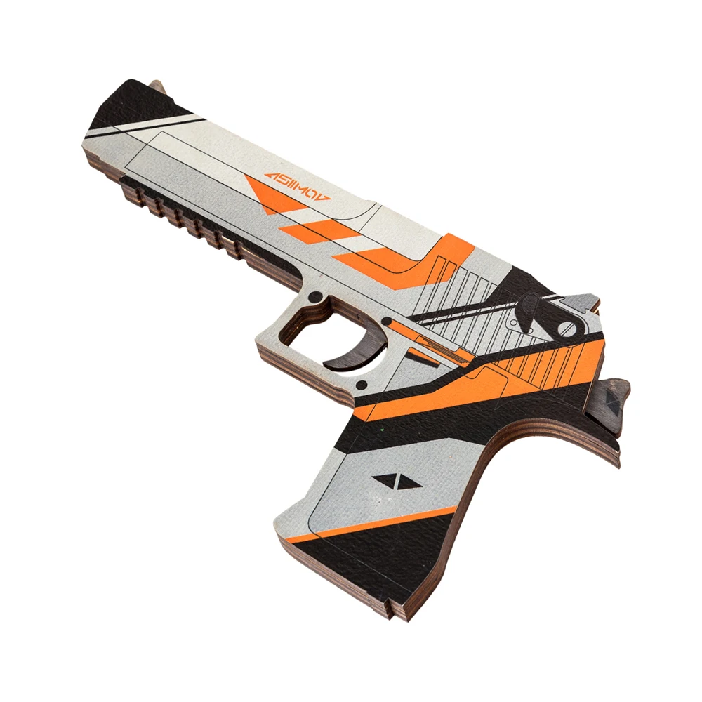 Toy Guns Maskbro #514 1120-001 Pistol Counter-Strike pistol wood wooden DesertEagle Azimov Toys Hobbies Outdoor Fun Sports Gifts Baby Kids Birthday