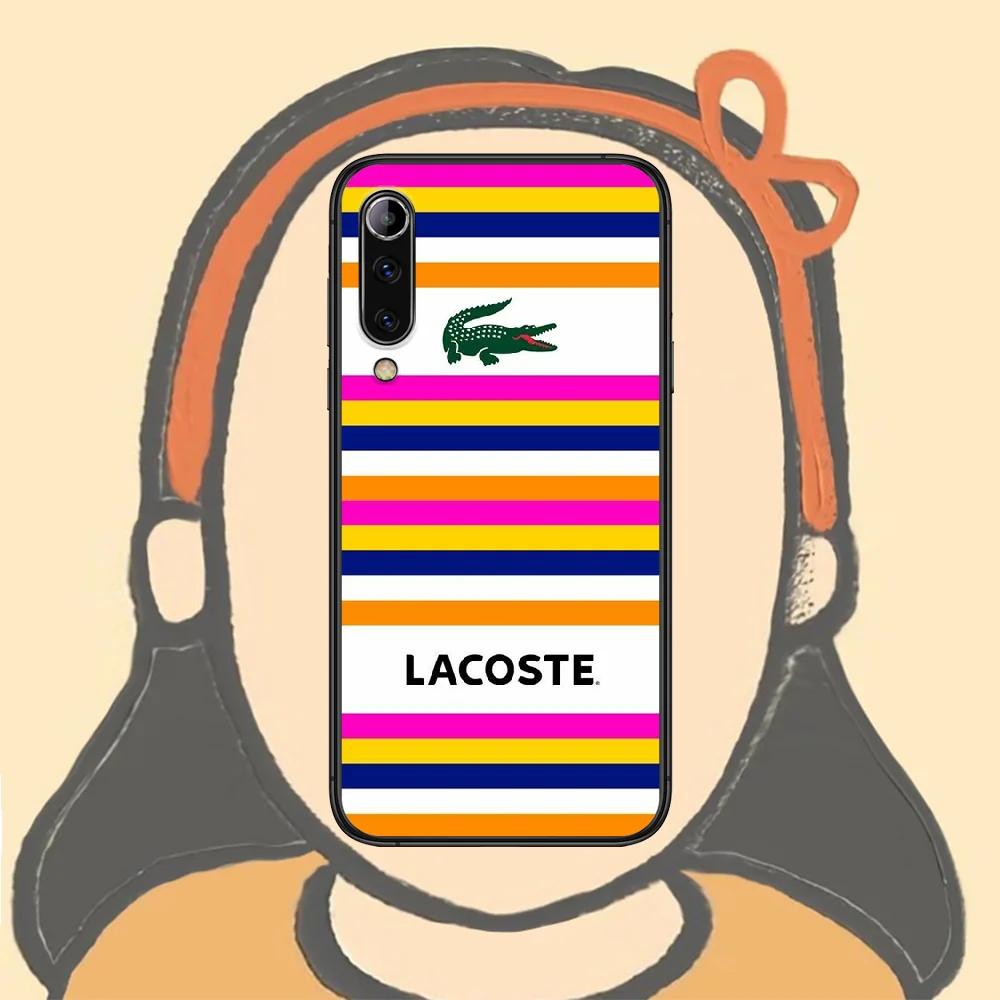 

French luxury brands LACOETE Phone Case For Xiaomi Mi Note 10 A3 9 MAX 3 A2 8 9 Lite Pro Ultra black Cover Painting Shell Pretty