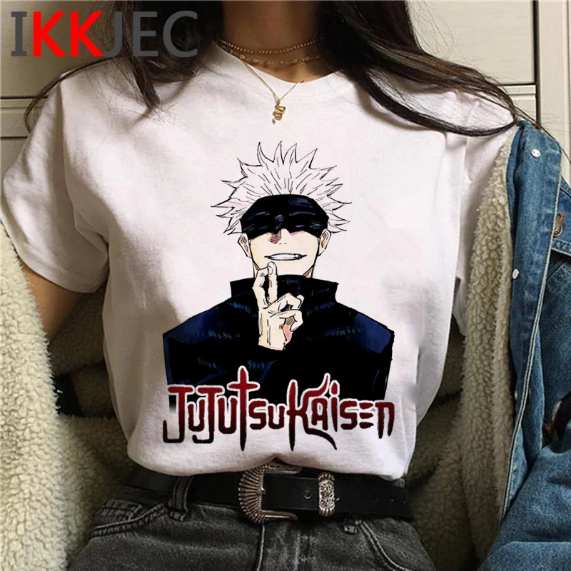

Jujutsu Kaisen t-shirt t shirt female tumblr print couple clothes plus size streetwear summer top clothes streetwear