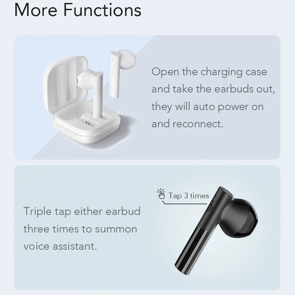 haylou gt6 tws fone bluetooth compatible 5 2 wireless earphones auriculares aac low latency headset gamer headphones for xiaomi free global shipping