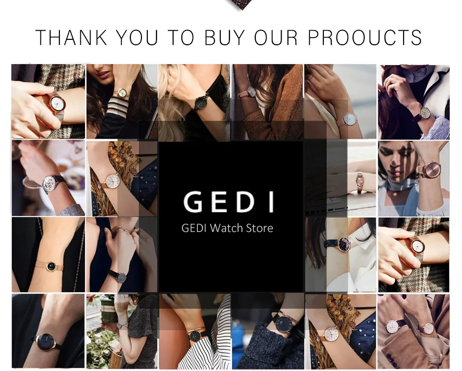 GEDI Роскошные Брендовые женские часы Звездные для набора, розовый, золотой женские часы женские наручные часы женские часы