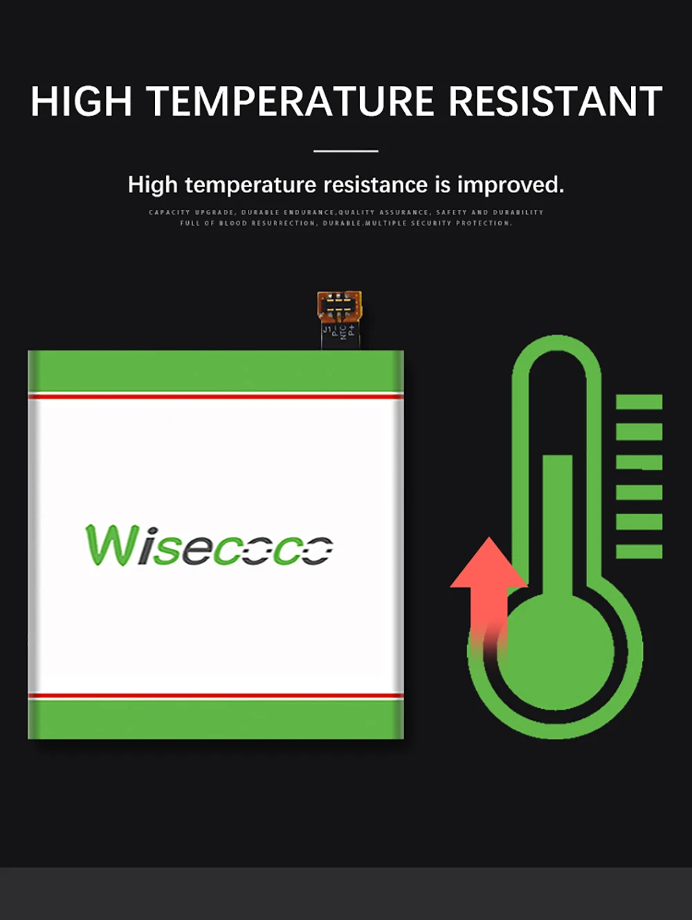 WISECOCO 6900 мАч BV6000 батарея для Blackview BV6000 BV6000S мобильный телефон последняя продукция батарея с номером отслеживания