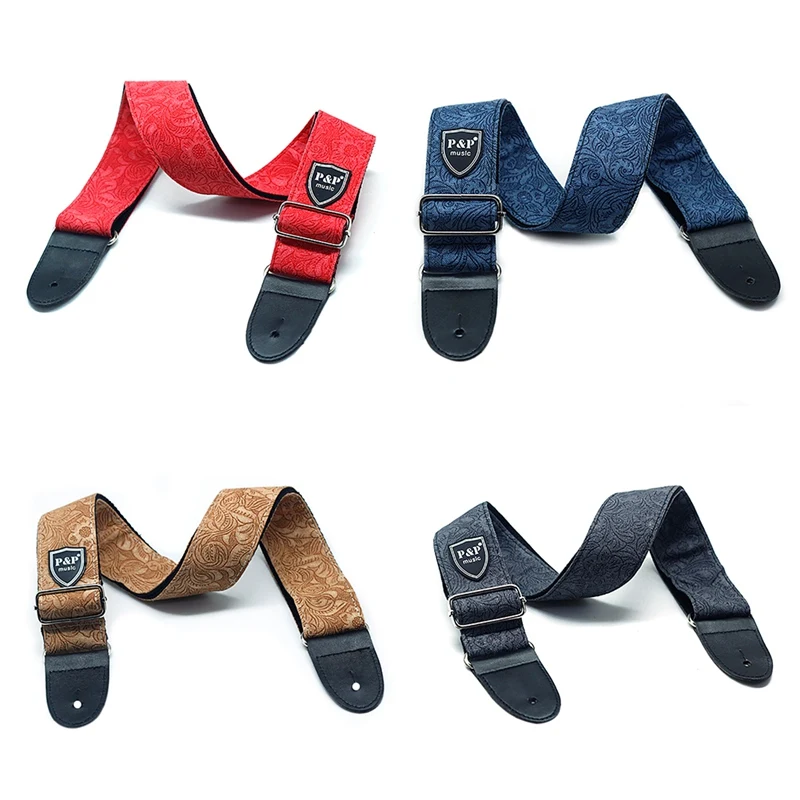 Наплечный ремень для гитары универсальный винтажный Регулируемый джинсовый