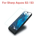 2 шт., для Sharp Aquos S2 S3, закаленное стекло, ультра-тонкая прозрачная защитная пленка для экрана Sharp S2 S3, оригинальное защитное стекло, Передняя пленка