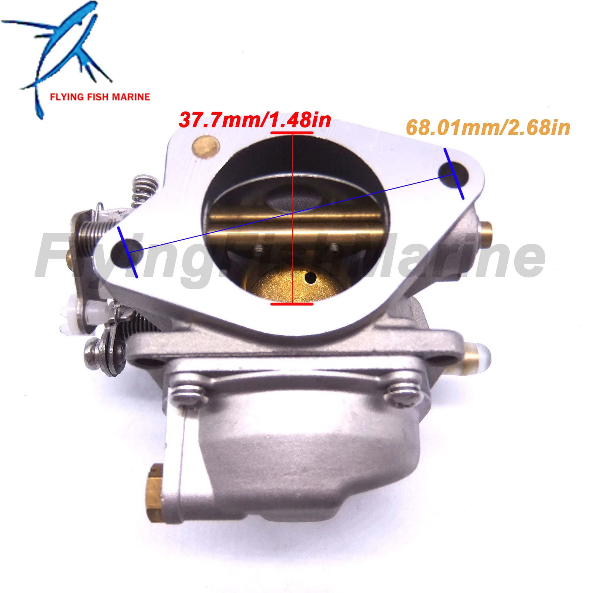 Подвесной Двигатель 6K5-14301-00 6K5-14301-10 6K5-14301-03 Карбюратор Carb в сборе для Yamaha лодочный мотор 60HP E60 T60/Parsun T60