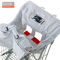baby supermarket shopping cart protection cover kids portable mat infant safety seat pad anti stain trolley high chair cushion