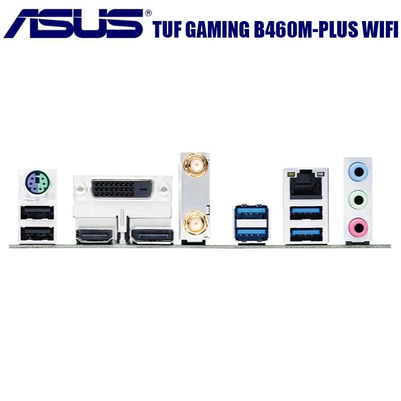 Материнские платы Asus TUF GAMING B460M-PLUS Wi-Fi материнская плата LGA 1200 10-го поколения