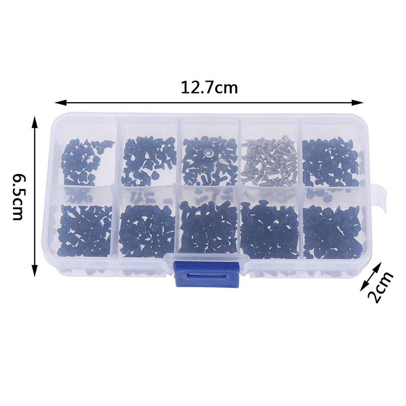 500Pcs M2.3 M3 Micro Laptop Screwdriver Set Computer Case Assemble Repair Electronic Digital Mechanical Screw Kit | Обустройство дома