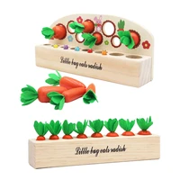 wooden sorting toys learn size and shape game for toddlers 1 2 3 years old