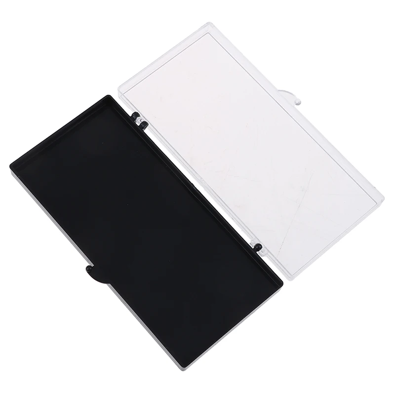 

Eyelash Storage box Packing Box Transparent Lid black Tray for Grafted eyelashes