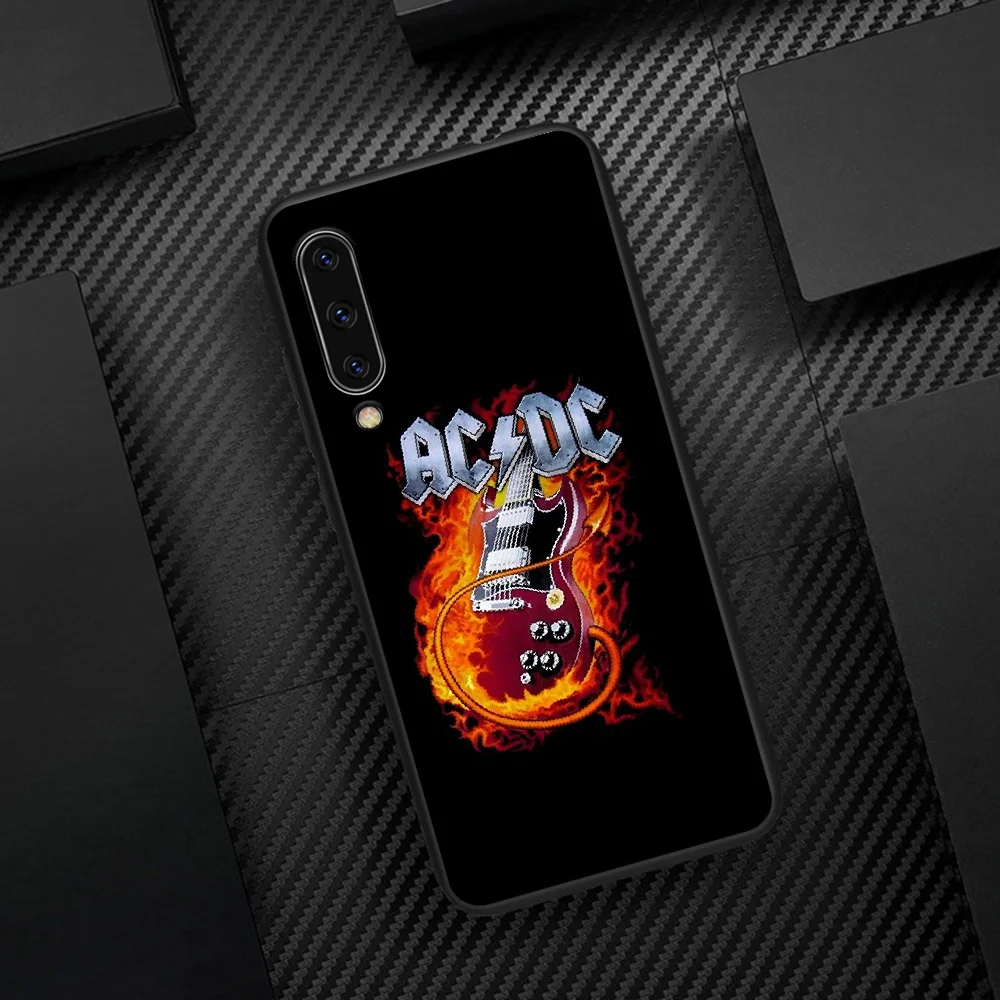 

ACDC Band Phone Case Cover For Samsung Galaxy A7 8 10 20 20e 21 30 30S 31 41 50 50S 51 70 71 91 black Cover Pretty Etui Tpu