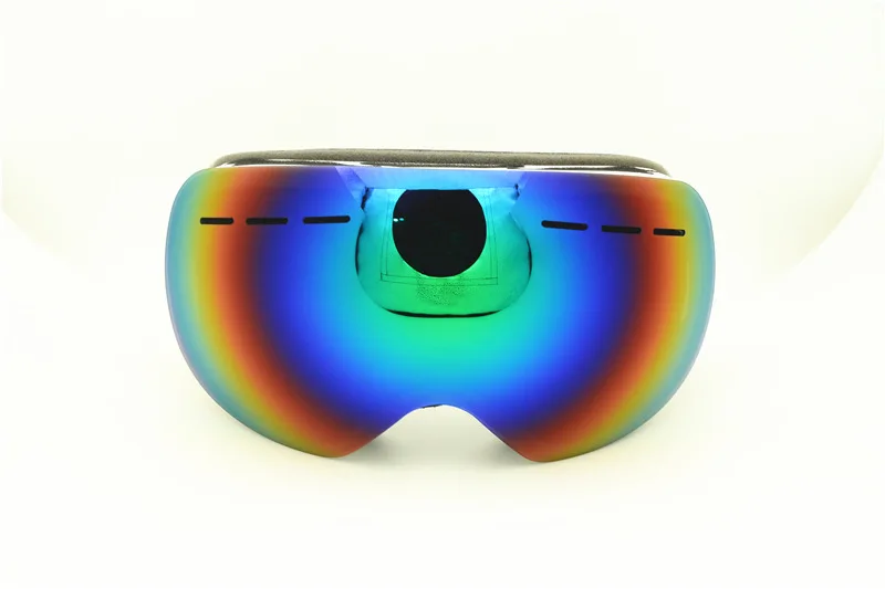 Для взрослых Лыжный Спорт очки большие сферические Gafas сноуборд мужские и женские лыжные очки двухслойные противотуманные
