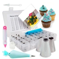 430 stainless steel homemade cupcake scream nozzle kitchen diy cake icing piping cream cake decorating tools