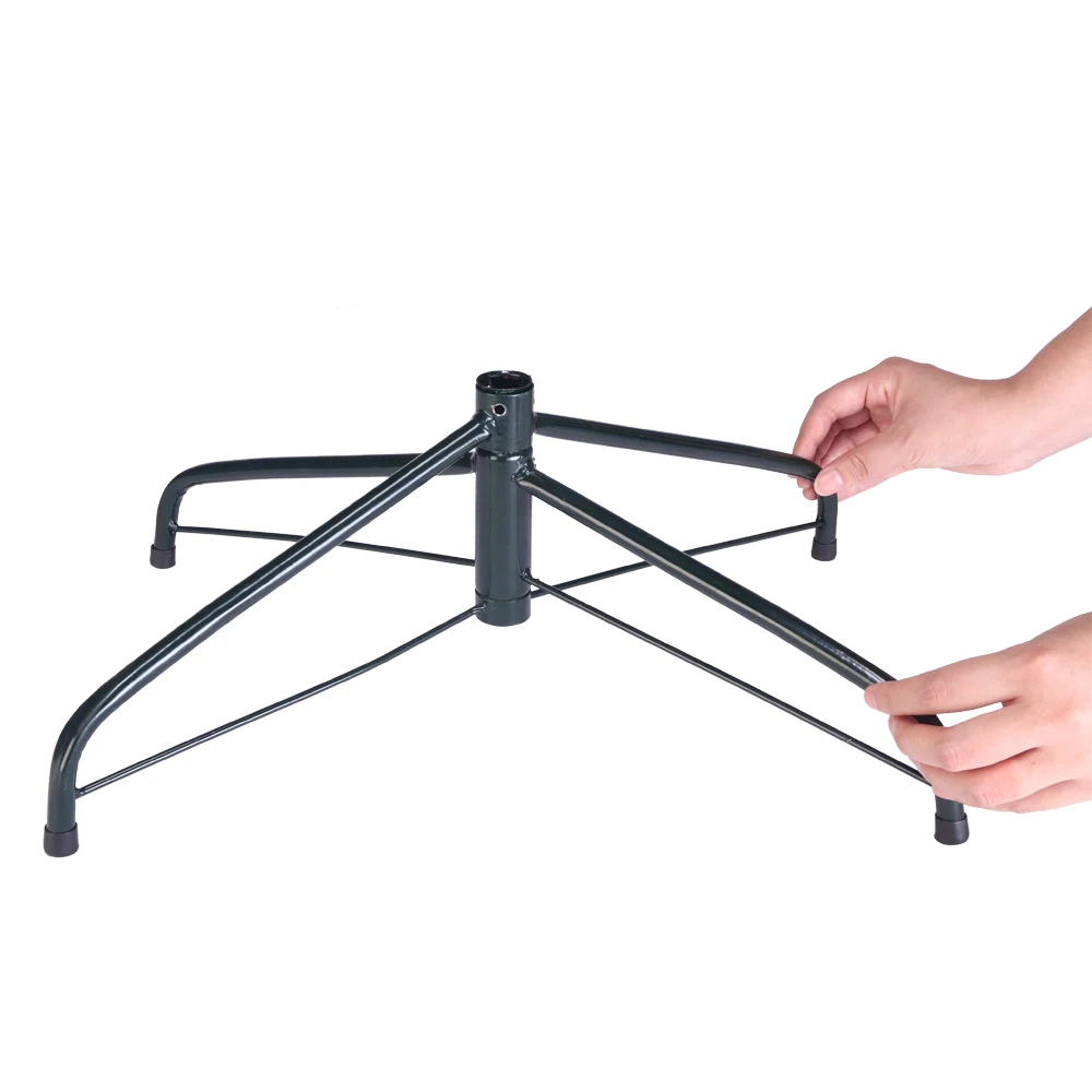 

Christmas Tree 7ft 1300 Branch Decoration PVC Flocking Automatic Tree Ornament for Home Party New ALS88