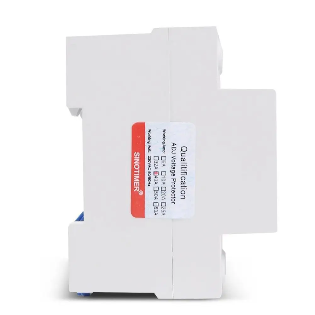 220V интеллигентая (ый) регулируемые над и под Напряжение предельный ток протектор