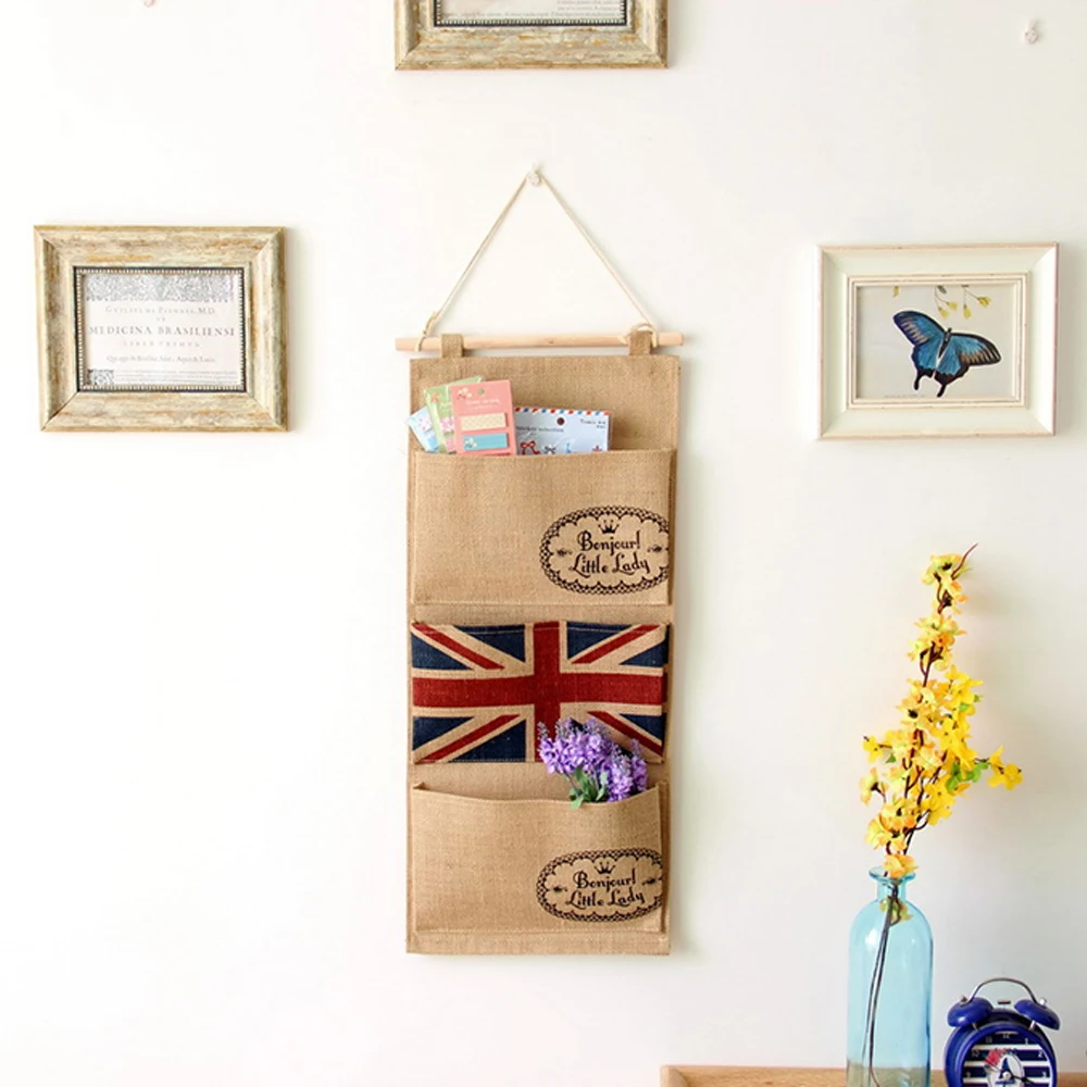 Стильная домашняя подвесная сумка для хранения влаги с британским флагом