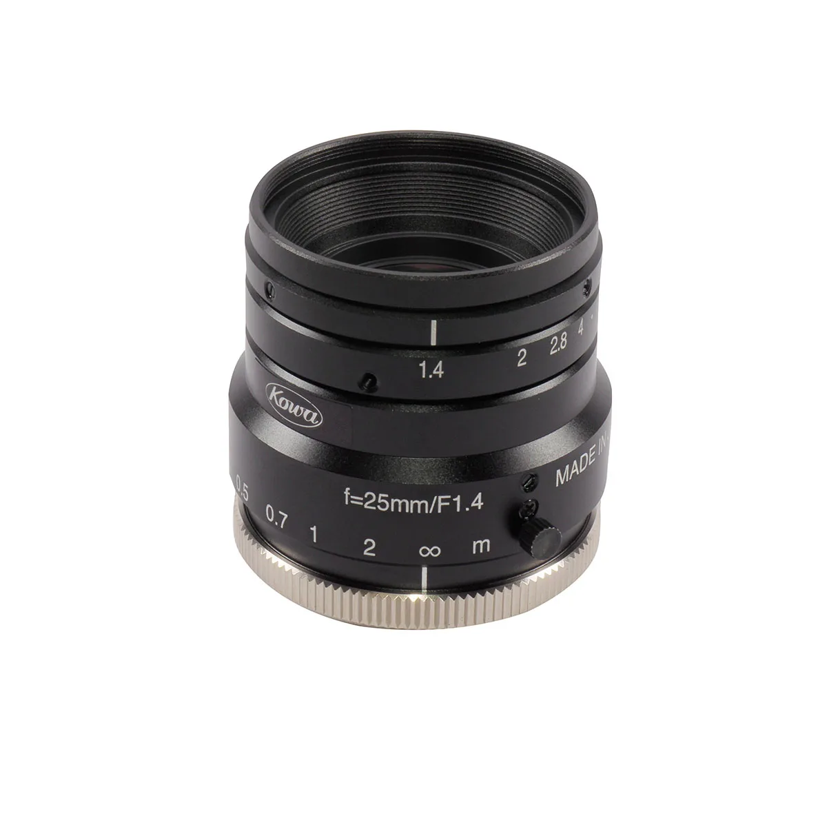

Kowa LM25HC 1" 25mm F1.4 Manual Iris C-Mount Lens, 2 Megapixel Rated