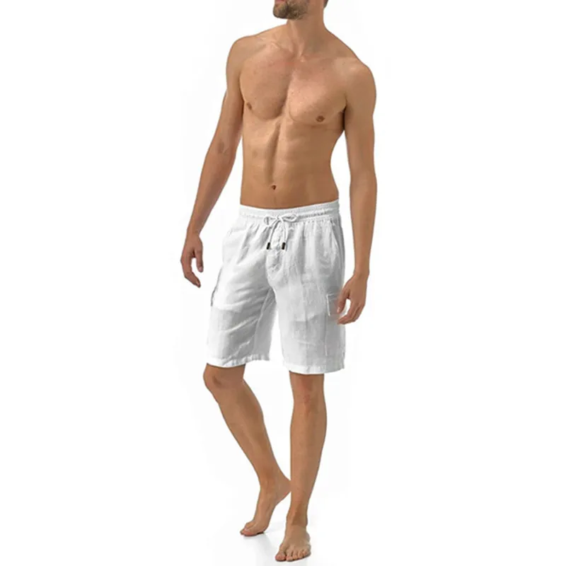Мужские шорты Новинка лета 2021 пляжные брюки свободные однотонные Повседневные