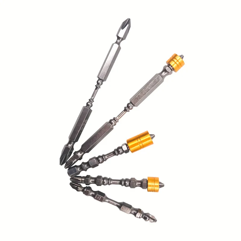 65 мм/110 мм Магнитная отвертка бит Крестовая головка двойная электрический набор