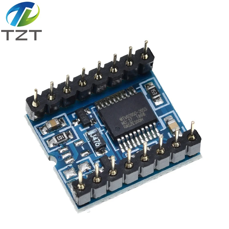 1 шт./лот WTV020 SD WTV020SD 20SS мини карты MP3 звуковой модуль для ПИК 16P|sound module|sd card modulemp3 module