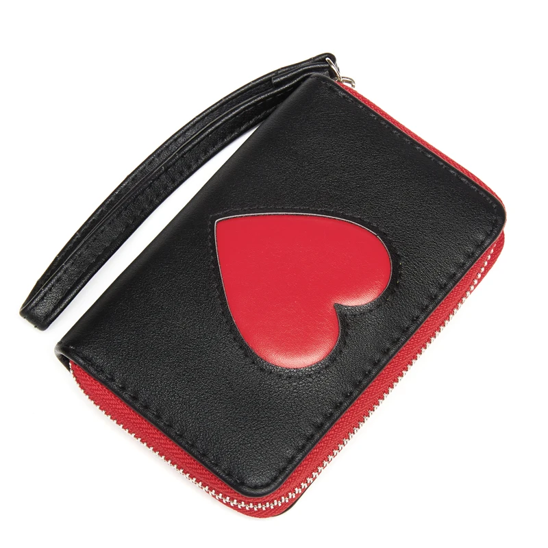 

Женский дизайнерский кошелек Annmouler, короткий кошелек из искусственной кожи, в стиле пэчворк, Маленький милый клатч с держателем для карт на ...