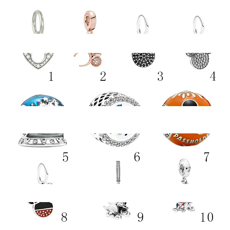 

2021 New Hot 100% Cartoon Sterling Silver Pendant Bracelet Bracelet Accessories Give Women Gifts Wholesale