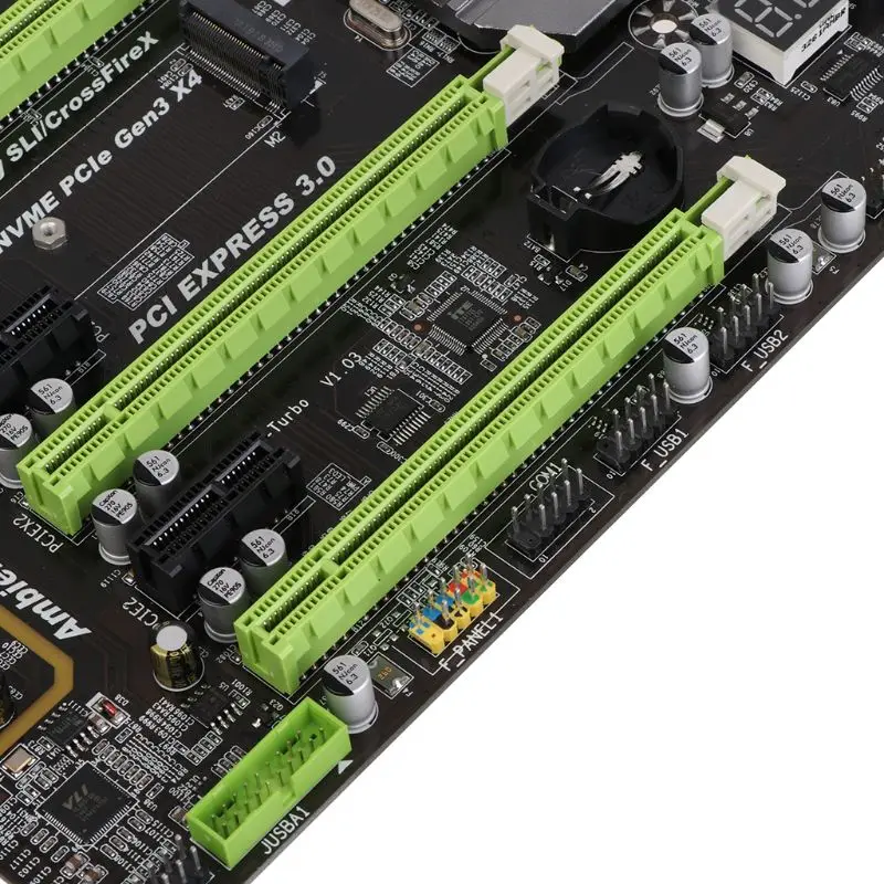 

X79 Turbo moederbord LGA2011 USB3.0 SATA3 PCI-E NVME M.2 SSD ondersteuning REG ECC geheugen en Xeon E5 processor