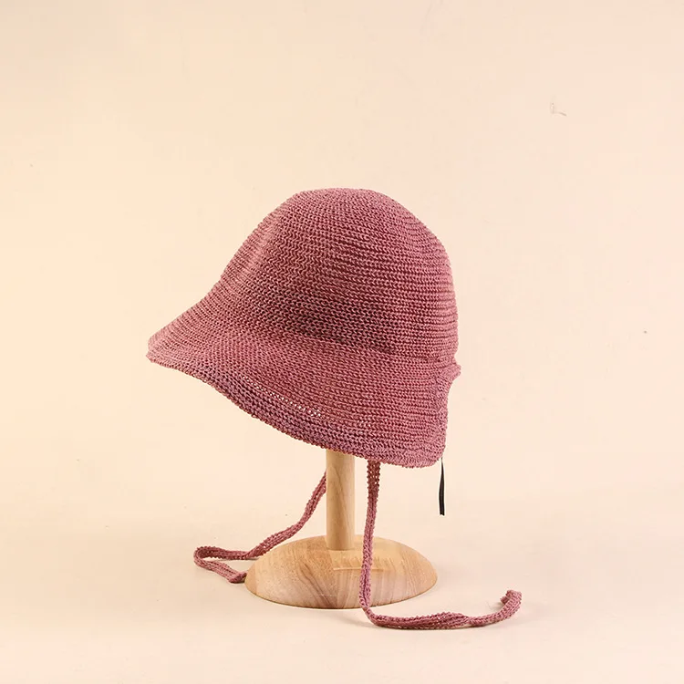 Новый продукт разноцветная Рыбацкая шляпа женская уличная для подбородка с