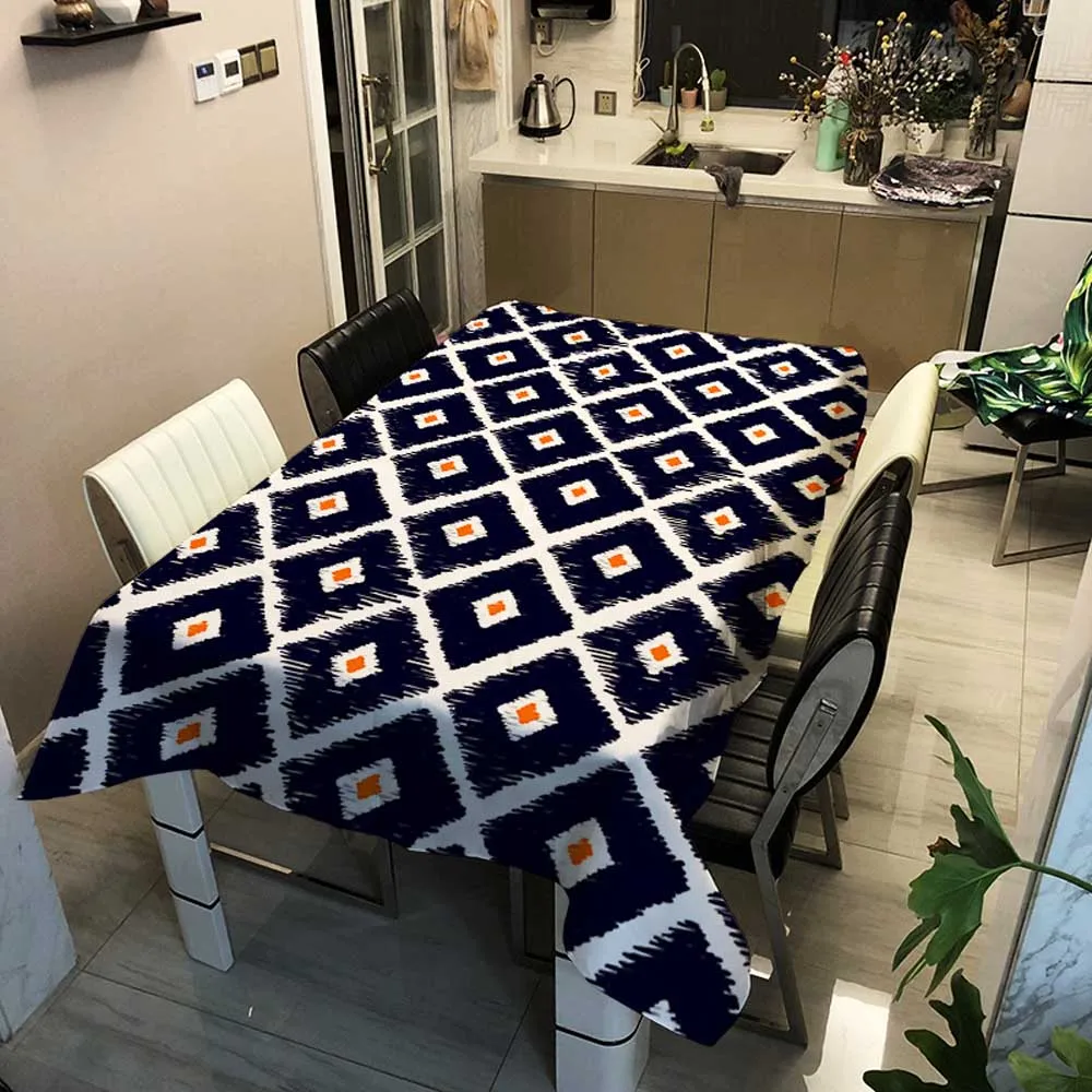 Клетчатая полосатая прямоугольная настольная Обложка квадратная фотообложка