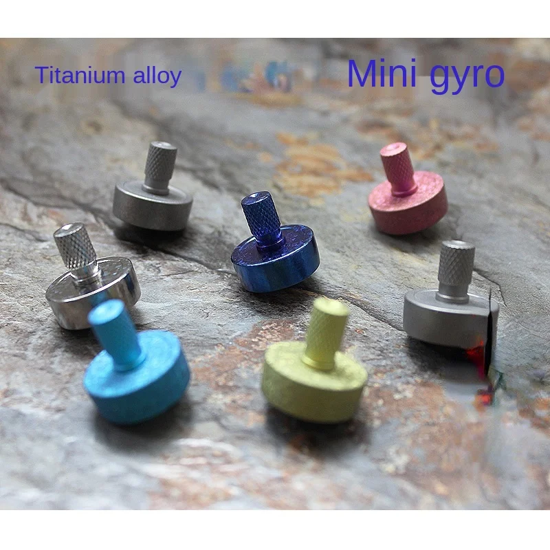 Титановый сплав Ледяной Кристалл Красочный гироскоп EDC ручная игрушка Снятие