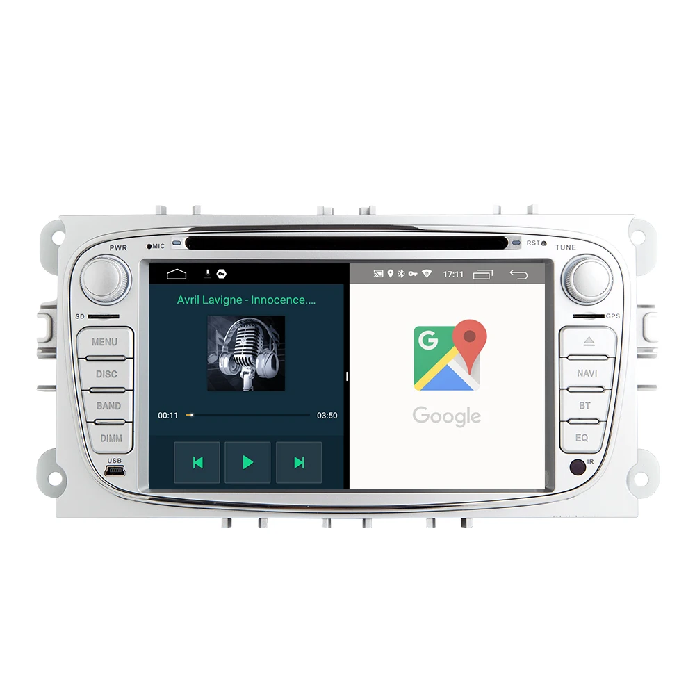 Авторадио 2 Din Android автомобильный DVD GPS плеер для FORD/Focus/Mondeo/S MAX/Galaxy/Kugu 2008 2011