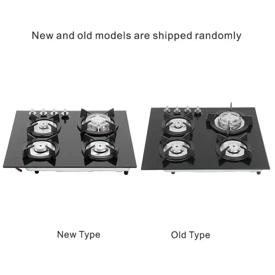 Household 4 Burners Liquefied Gas Stove Cooker Kitchen Cooking Accessory Appliance Cookware With Flameout Protection Device | Бытовая