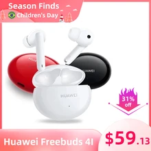 HUAWEI FreeBuds 4i Fone de ouvido Bluetooth Wireless Bluetooth Headphone TWS Active Noise Call Reduction Eearphone