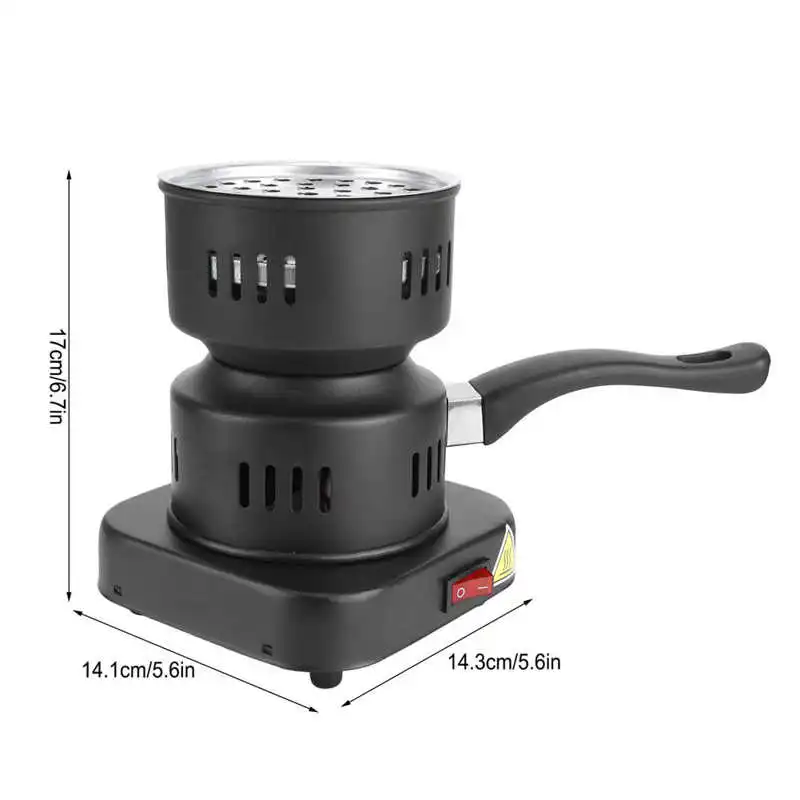 

1000W Electric Stove Mug Warmer Tubular Charcoal Stove Mini Electric Tea Coffee Heater Accessory EU Plug 220V