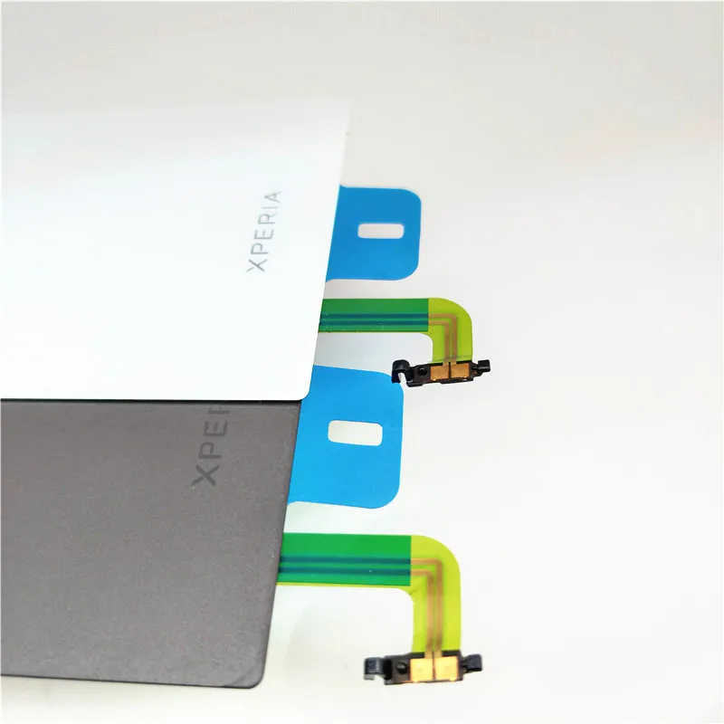 Оригинальная Задняя стеклянная крышка батарейного отсека задняя для Z5 Mini Замена