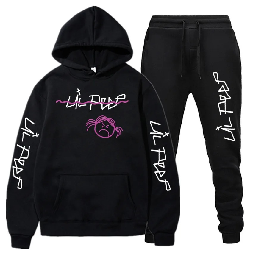 Lil Открытый свитер с капюшоном для мужчин/женщин модные толстовки + спортивные