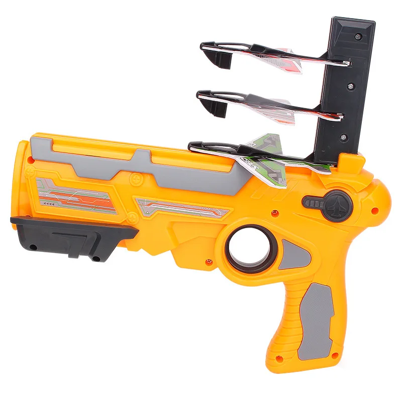 

Сетчатый красный воздушный пузырь, Боевая катапульта, самолёт, пистолет для развлечений на улице, вспышка, оружие, детский подарок