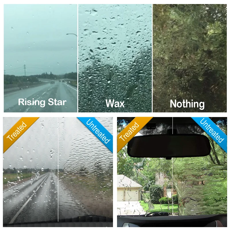 Жидкий спрей от дождя для автомобильного стекла водоотталкивающий