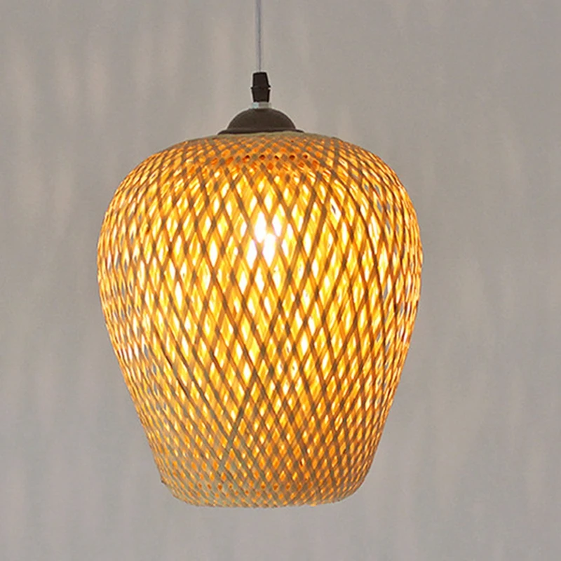 Современный бамбуковый ручной вязки плетеный канделябр ресторана, ручной работы фонарь для отеля, гостиницы Декон.