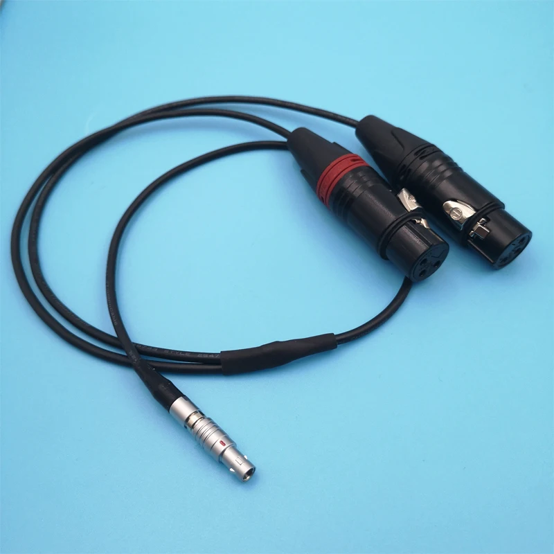 Мини аудио кабель ARRI ALEXA FGG 00 305 5 контактный штекер в Neutrik два 3pin XLR гнездовой